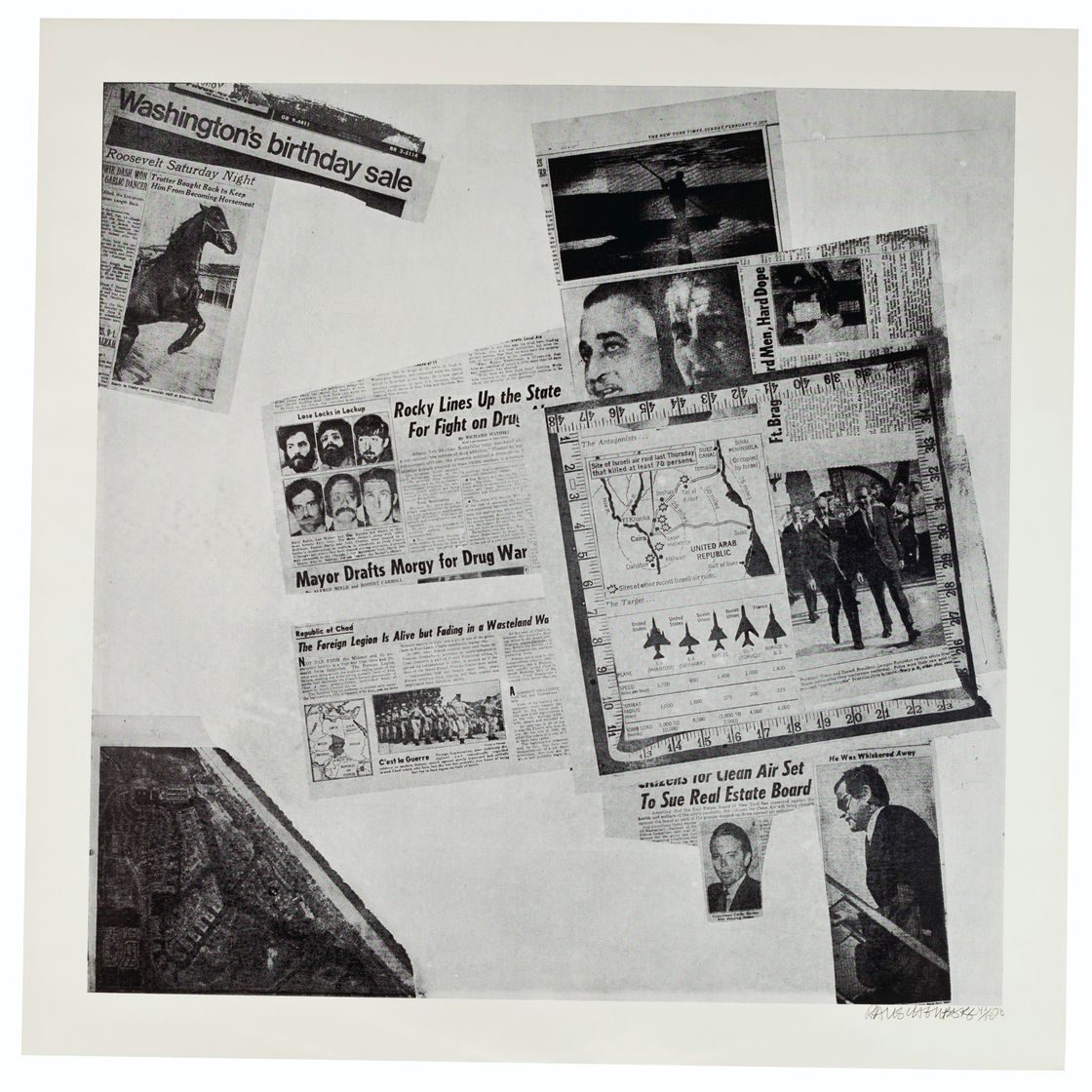 Robert Rauschenberg — Характеристики от Currents : восемнадцать пластин, изображение 4