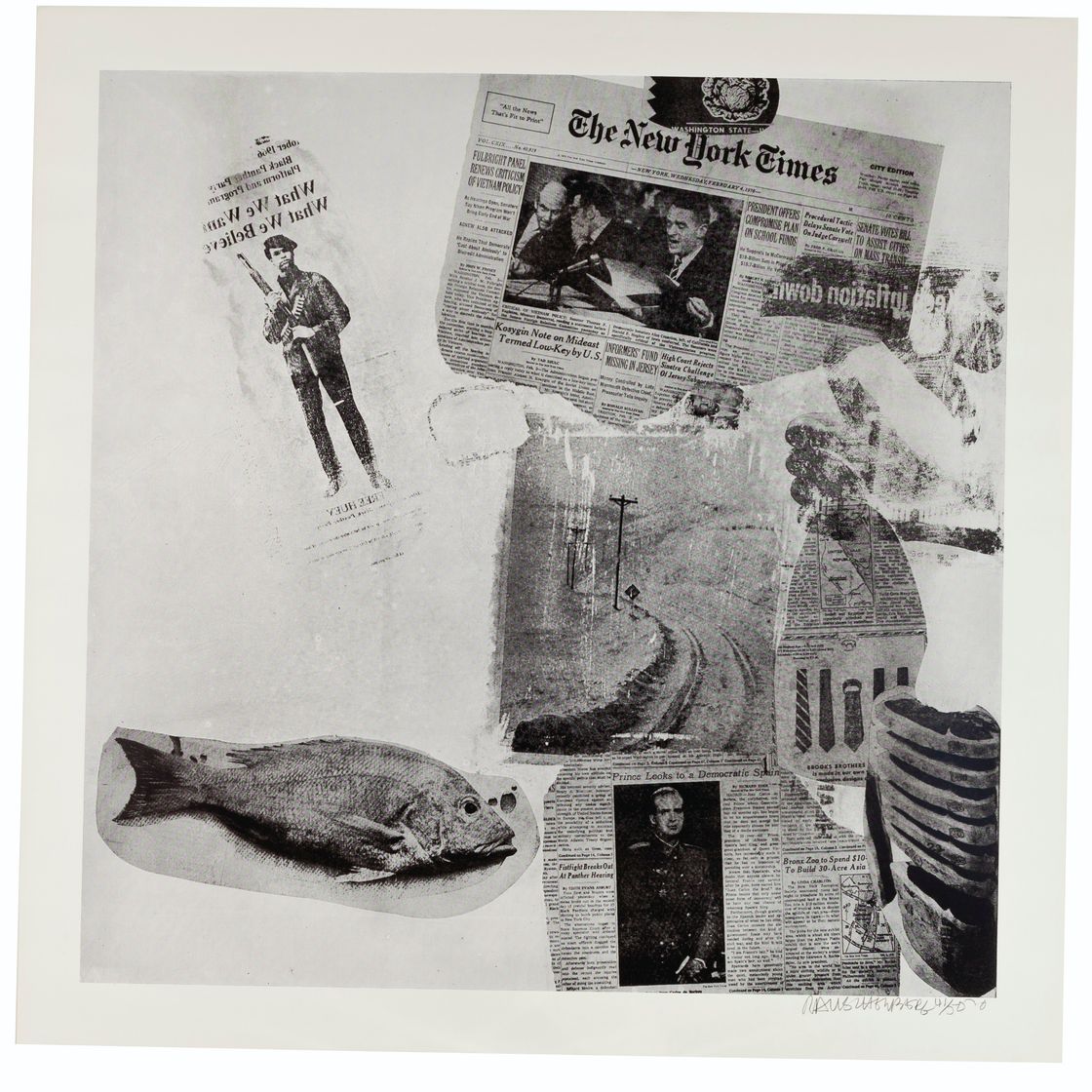 Robert Rauschenberg — Характеристики от Currents : восемнадцать пластин, изображение 6