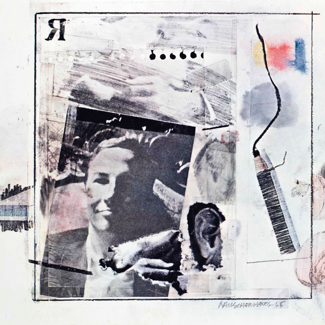 Robert Rauschenberg — Плакат галереи Двана