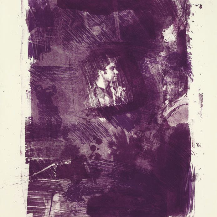 Robert Rauschenberg — Повторный запуск "Цветка" с барабанов (B + C) (Фостер, 56; Джемини, 102)