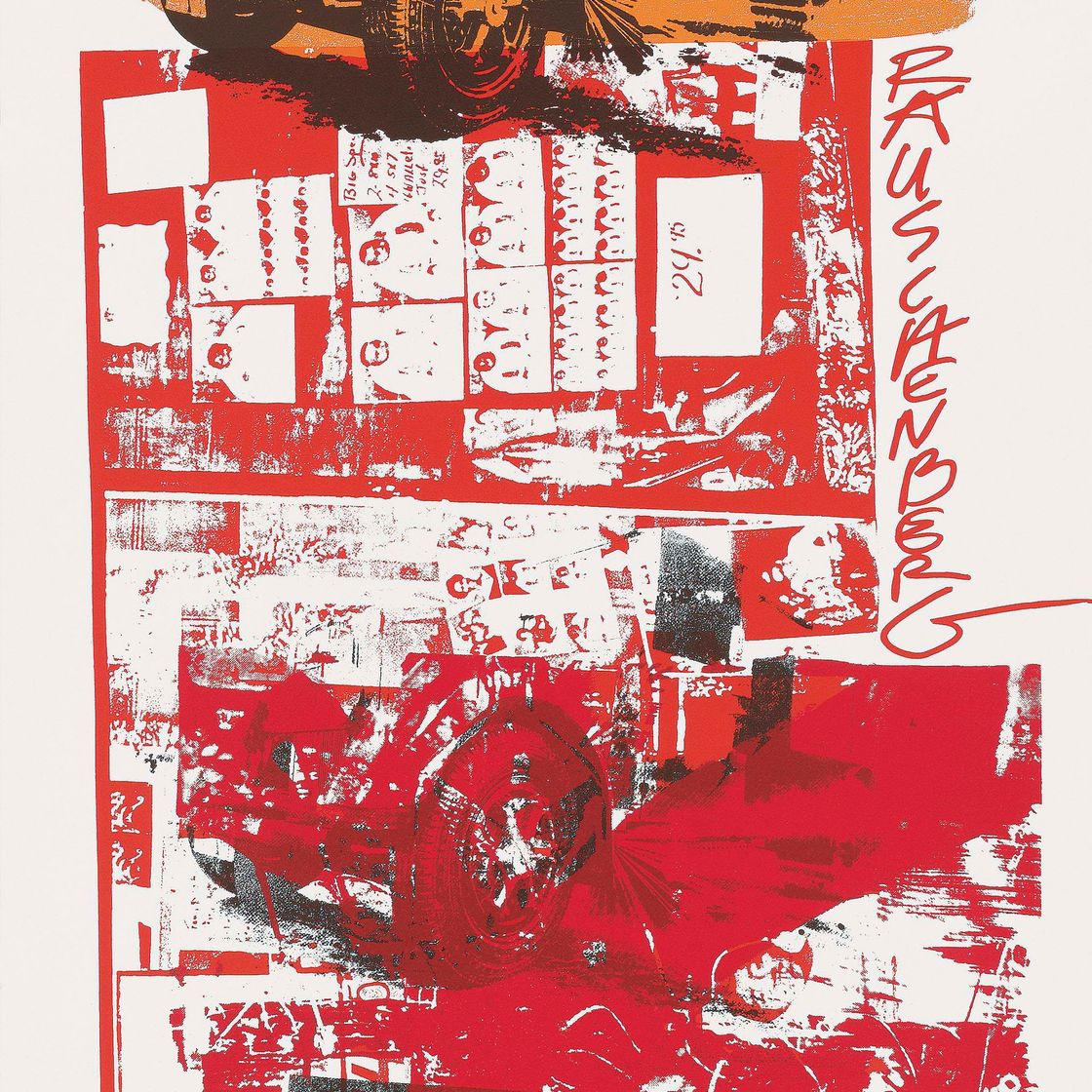 Robert Rauschenberg — Афиша галереи Бейелер