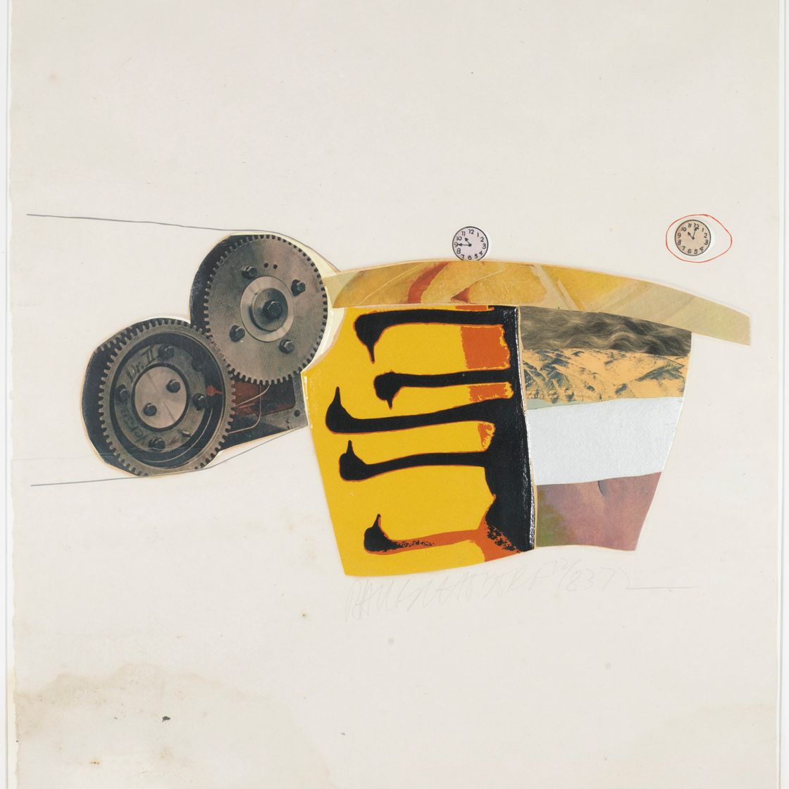 Robert Rauschenberg — Тринадцать серий конских перьев : шесть пластин, изображение 5