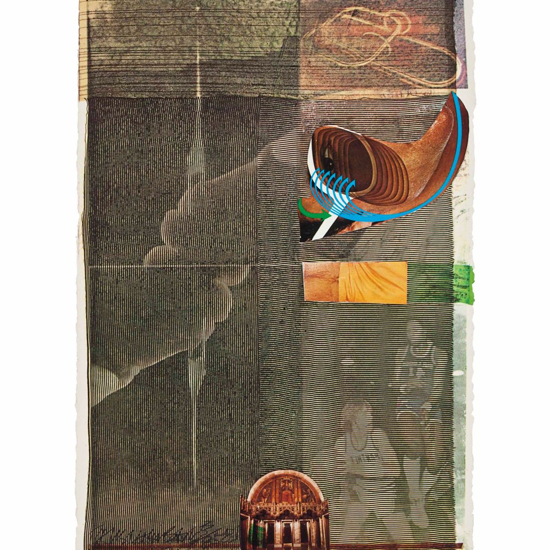 Robert Rauschenberg — Аркан X, из Аркана