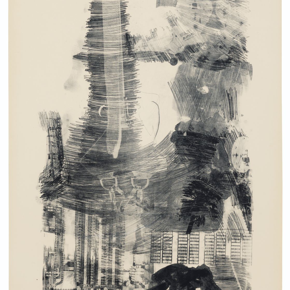 Robert Rauschenberg — Серия "Каменная луна" : пять принтов, изображение 2