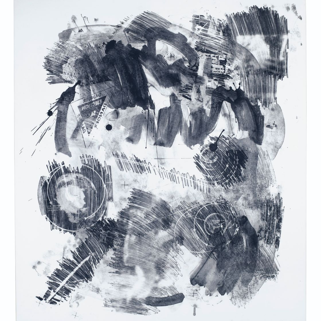 Robert Rauschenberg — Серия "Каменная луна" : пять принтов, изображение 5