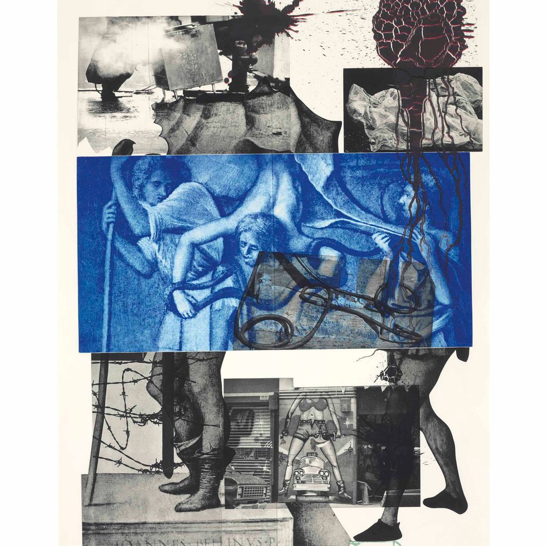 Robert Rauschenberg — Беллини №3, из серии "Беллини"