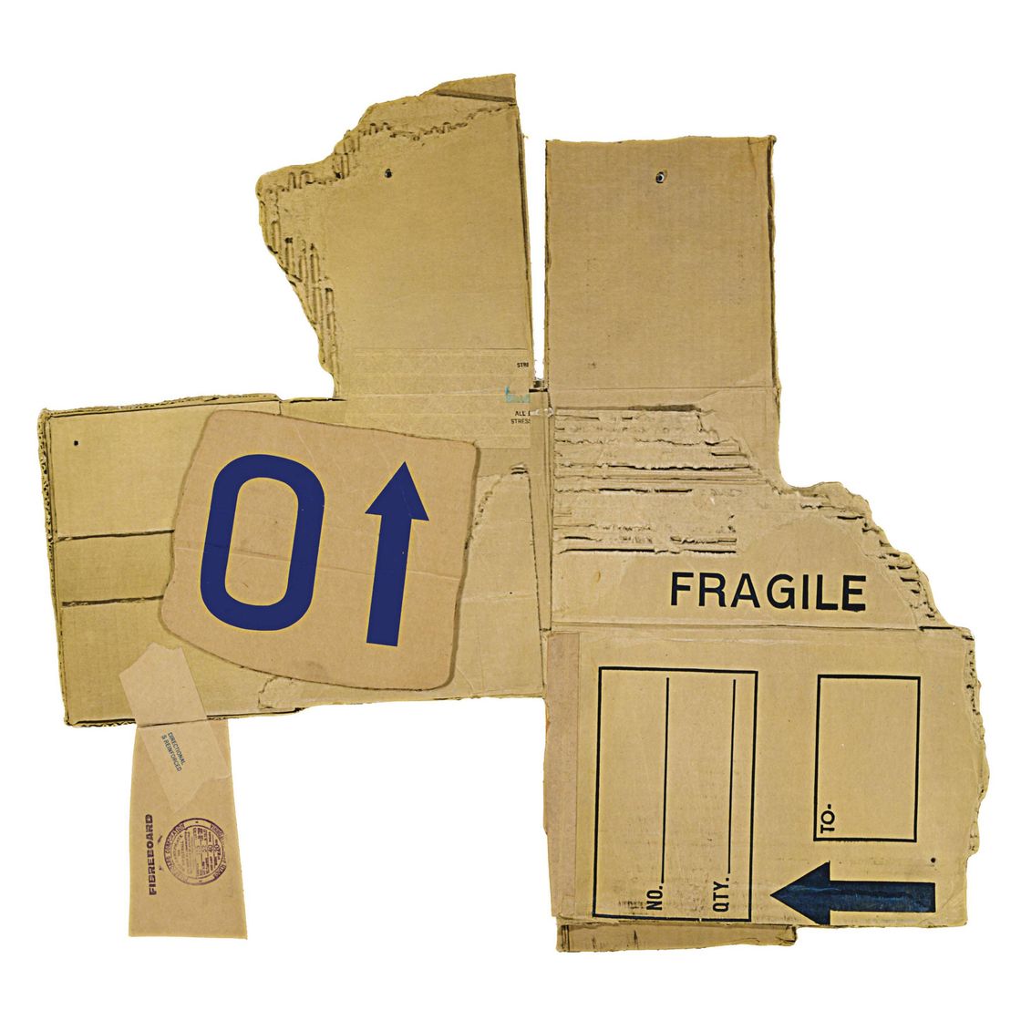 Robert Rauschenberg — Cardbird VI, из серии Cardbird (G. 308)