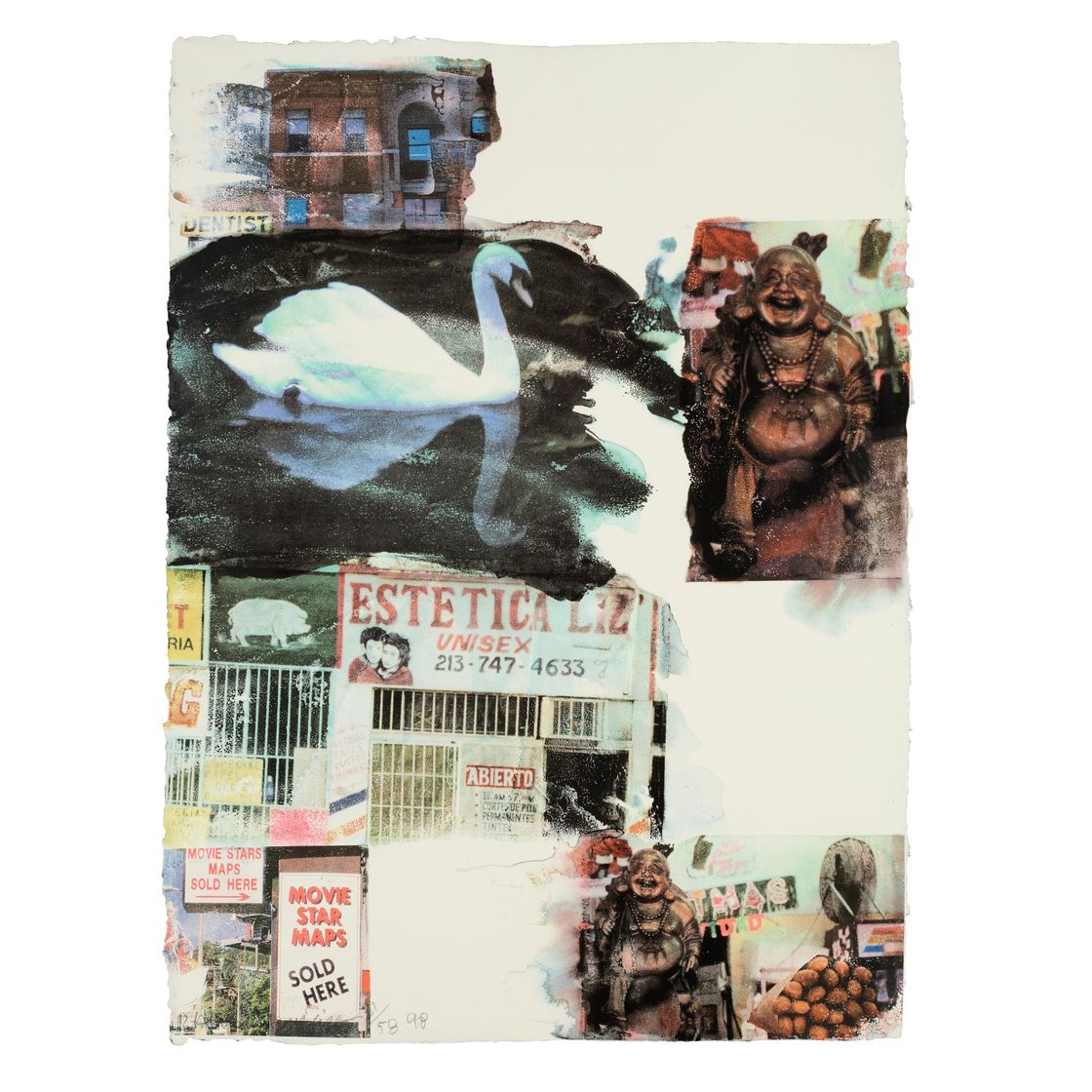 Robert Rauschenberg — Лос-Анджелес раскрыт #7