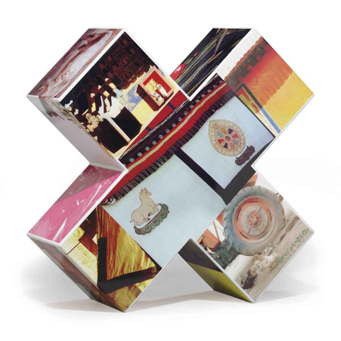 Robert Rauschenberg — Тибетские ключи (Центры), от Тибетских ключей и замков (G. 1307)