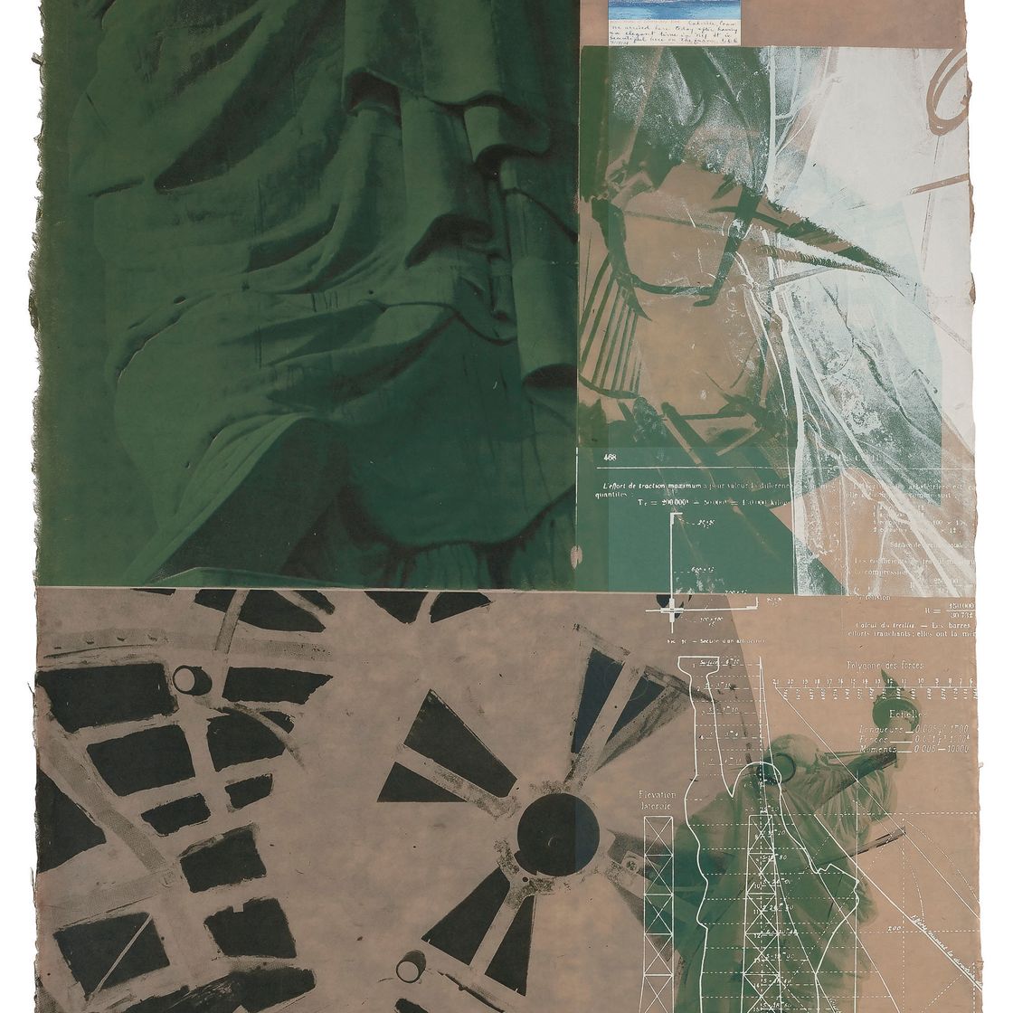 Robert Rauschenberg — Статуя Свободы, из Нью-Йорка, Нью-Йорк