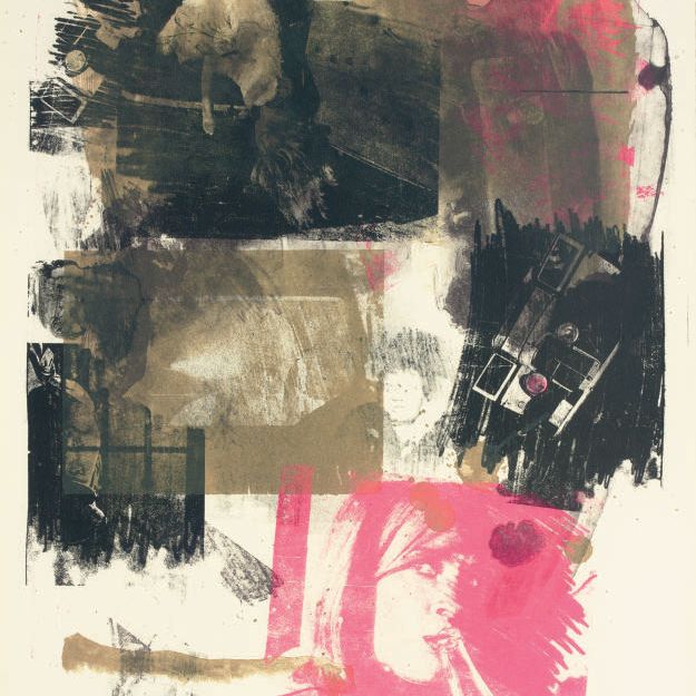Robert Rauschenberg — Сюжетная линия III, начиная с барабанов (B+C) (F. 54)