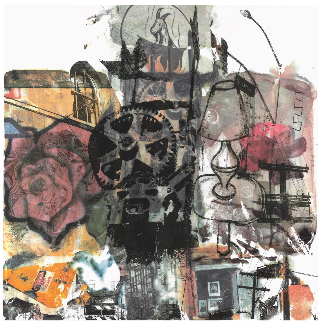 Robert Rauschenberg — Кватро Мани II