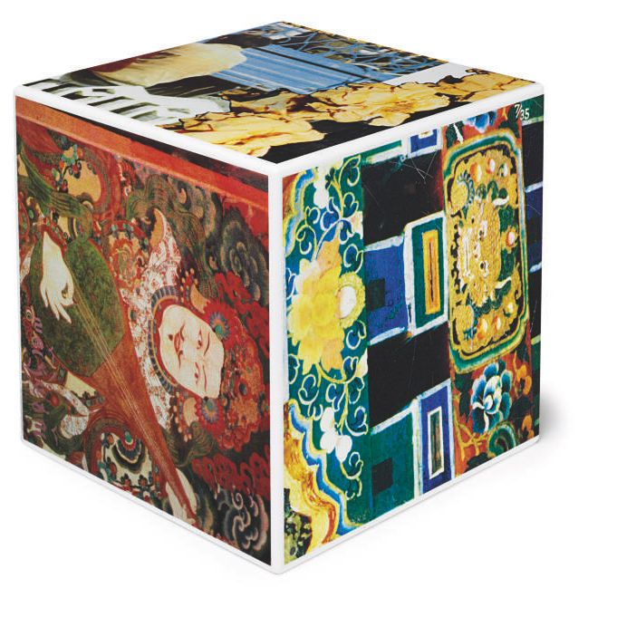 Robert Rauschenberg — Тибетские ключи (куб), из серии "Тибетские ключи и замки" (G. 1308)