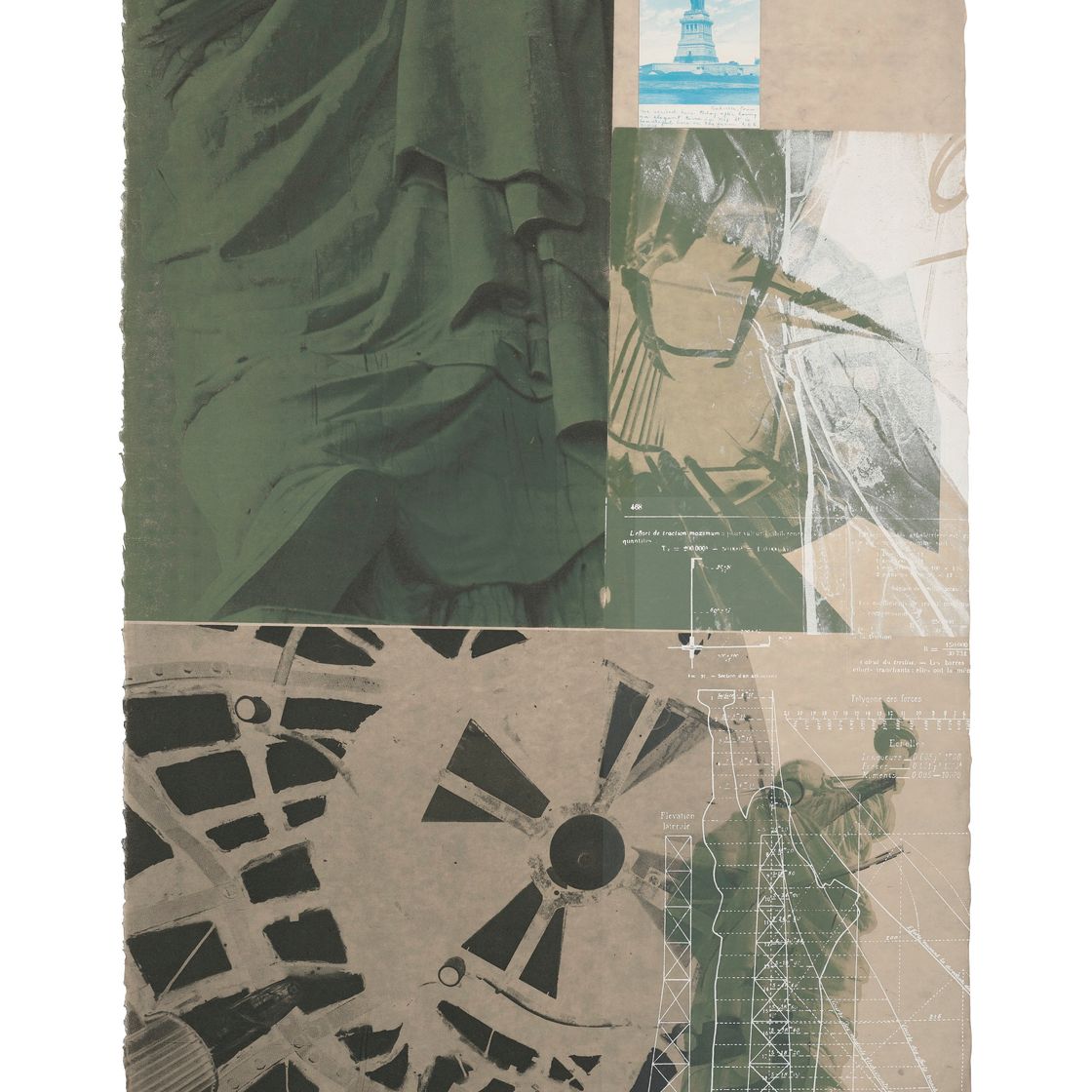 Robert Rauschenberg — Статуя Свободы из Нью-Йорка, Нью-Йорк