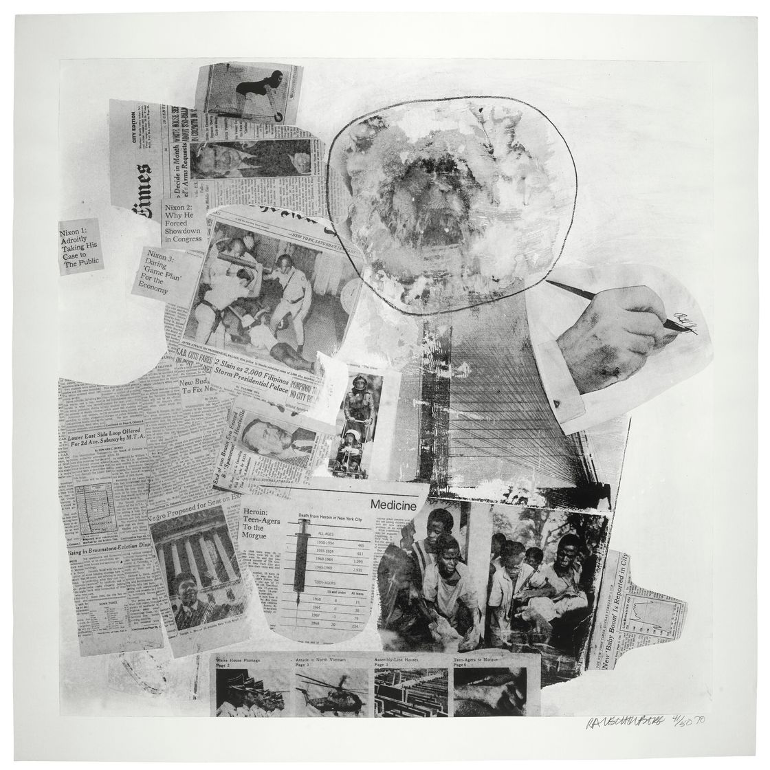 Robert Rauschenberg — Особенности от Currents : четыре принта, изображение 2