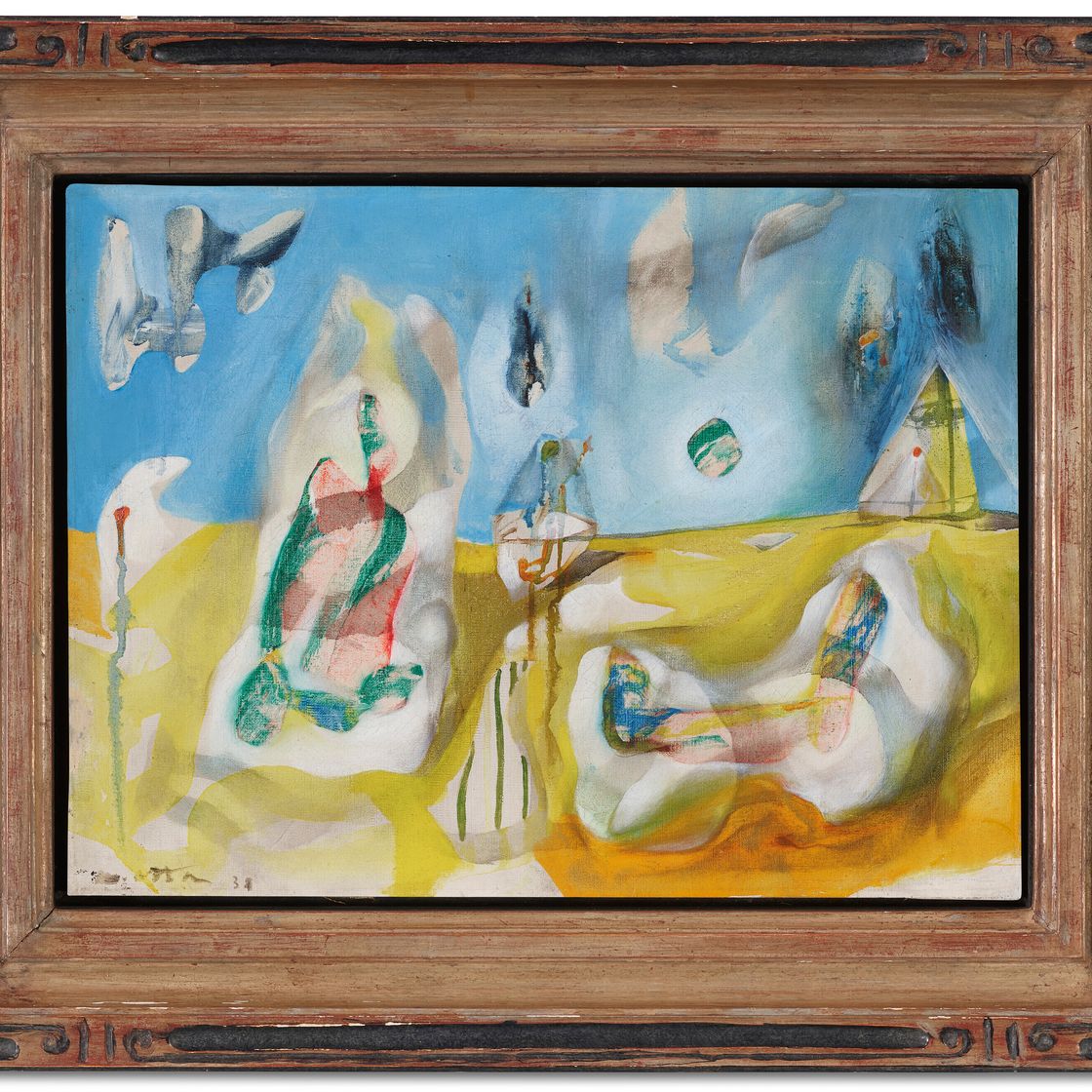 Roberto Matta — Без названия (из серии "Психологическая морфология"), изображение 2