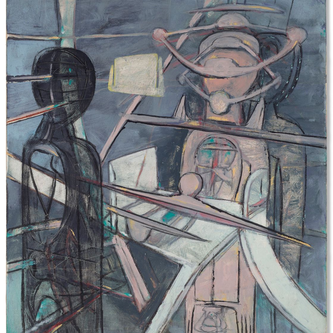 Roberto Matta — Черное зеркало, изображение 1