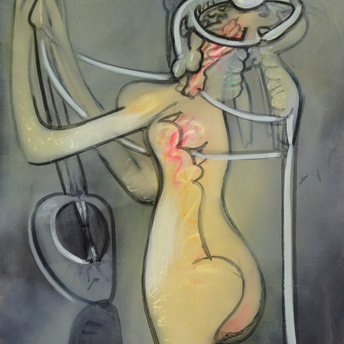 Roberto Matta — Крыса и коломбина