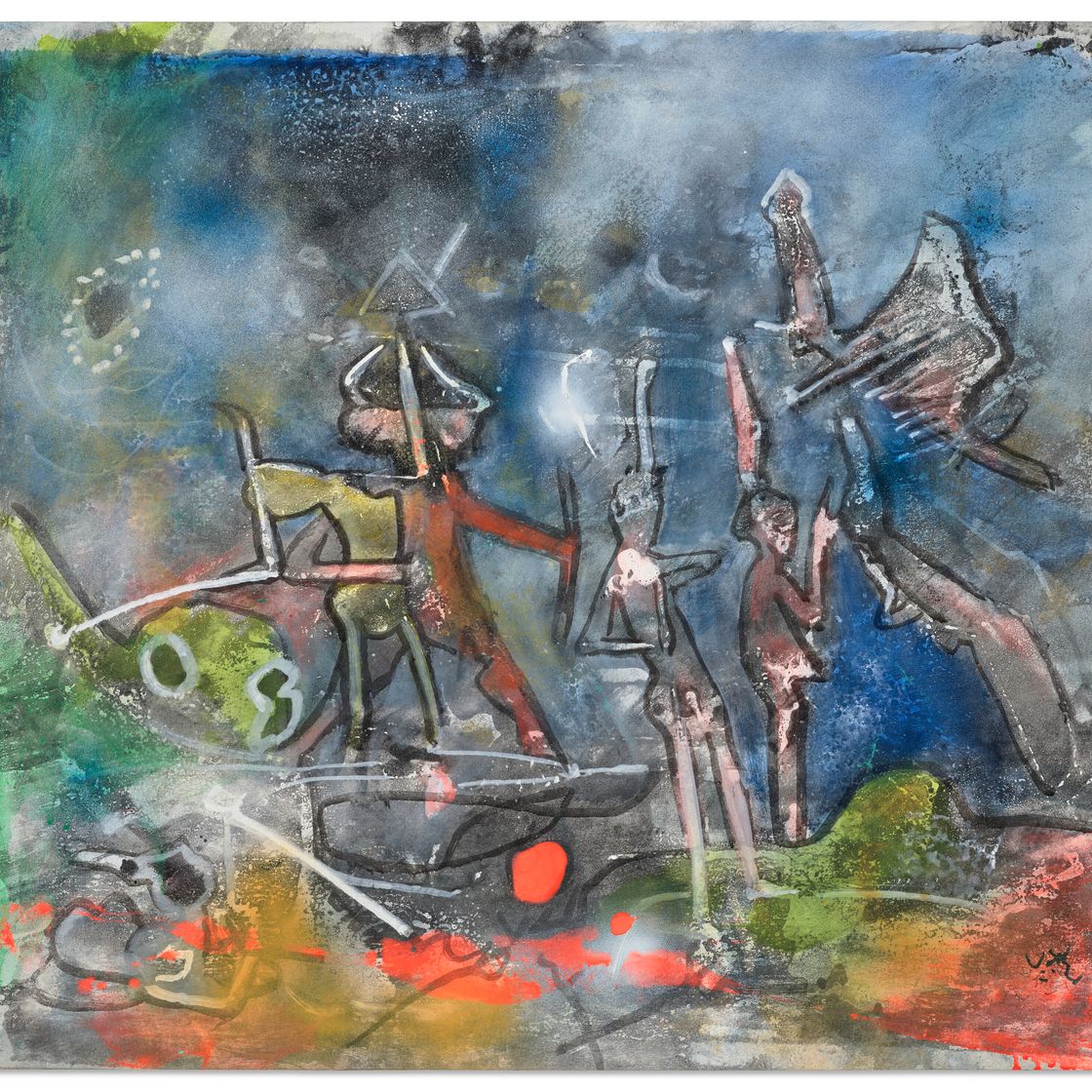 Roberto Matta — Icare (Забота)
