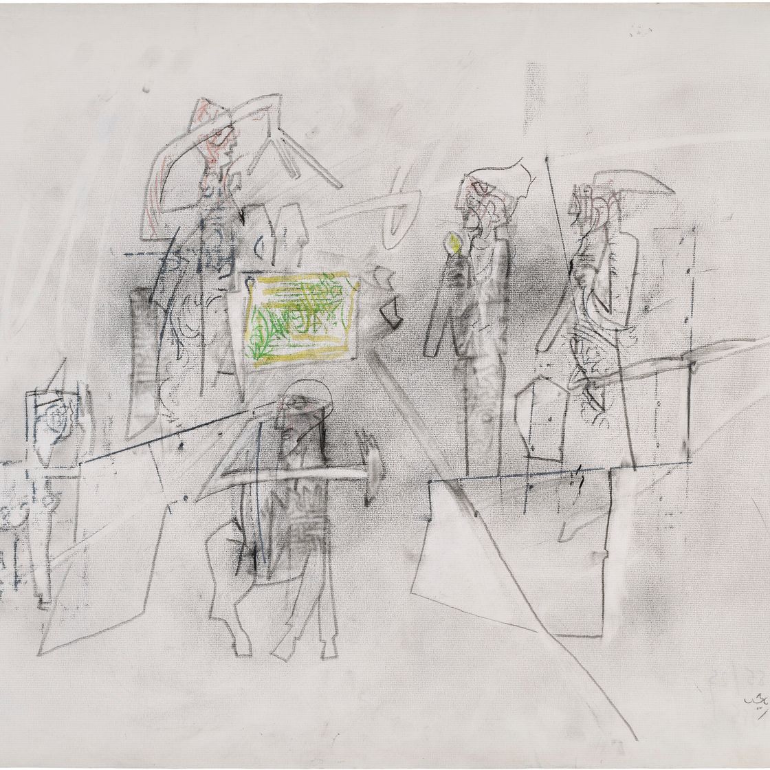 Roberto Matta — Без названия (D 85/25)