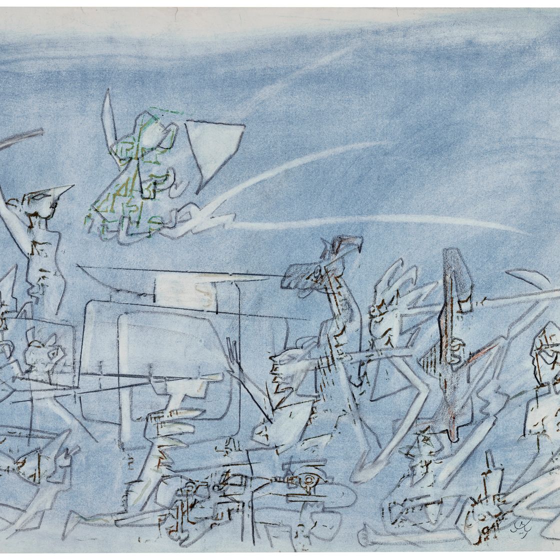 Roberto Matta — Без названия (D 85/29)