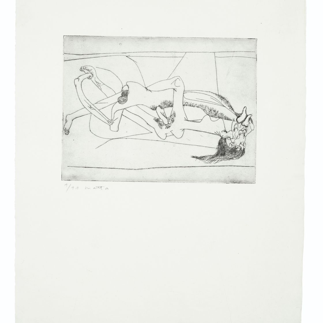 Roberto Matta — Новая школа : одиннадцать тарелок, изображение 2