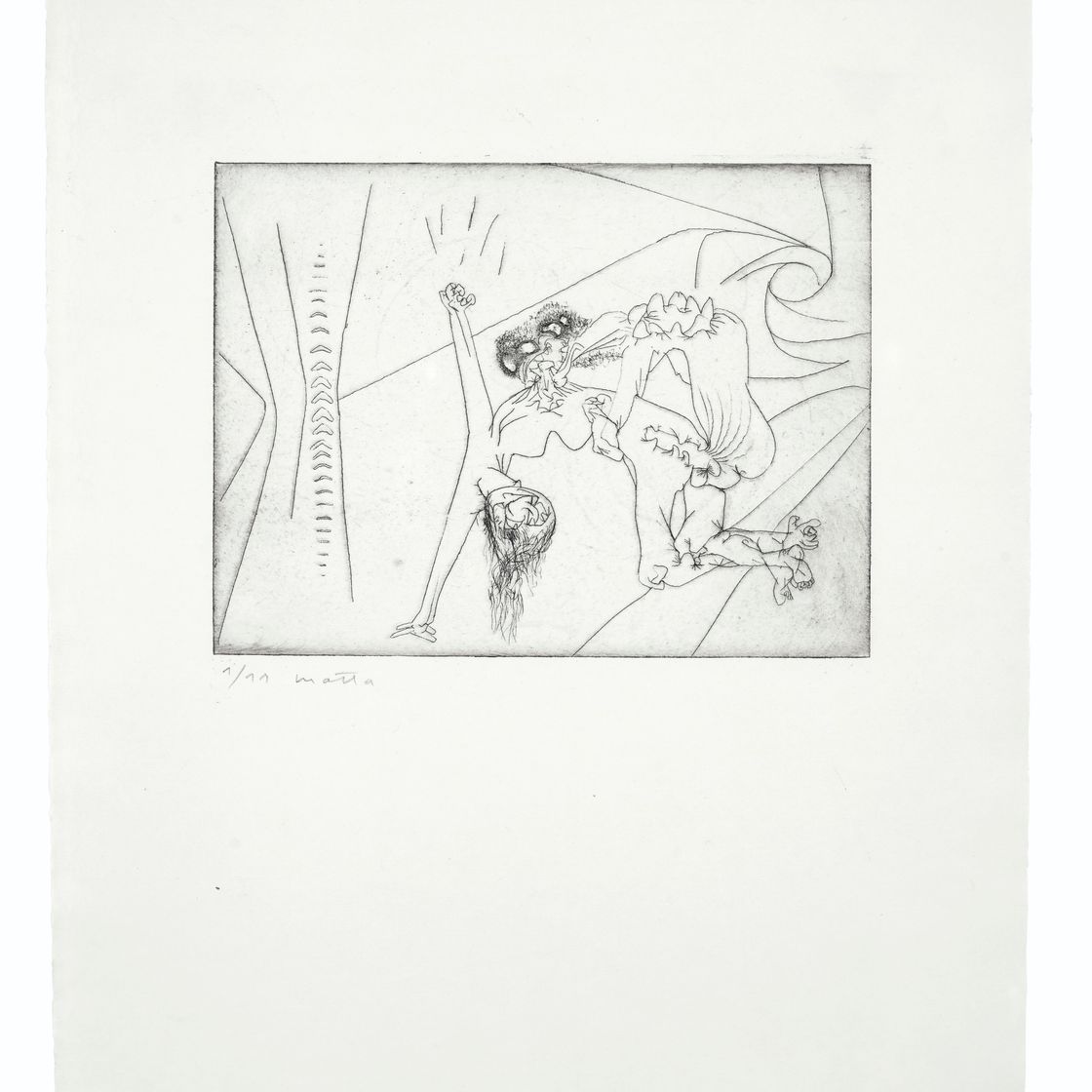 Roberto Matta — Новая школа : одиннадцать тарелок, изображение 11