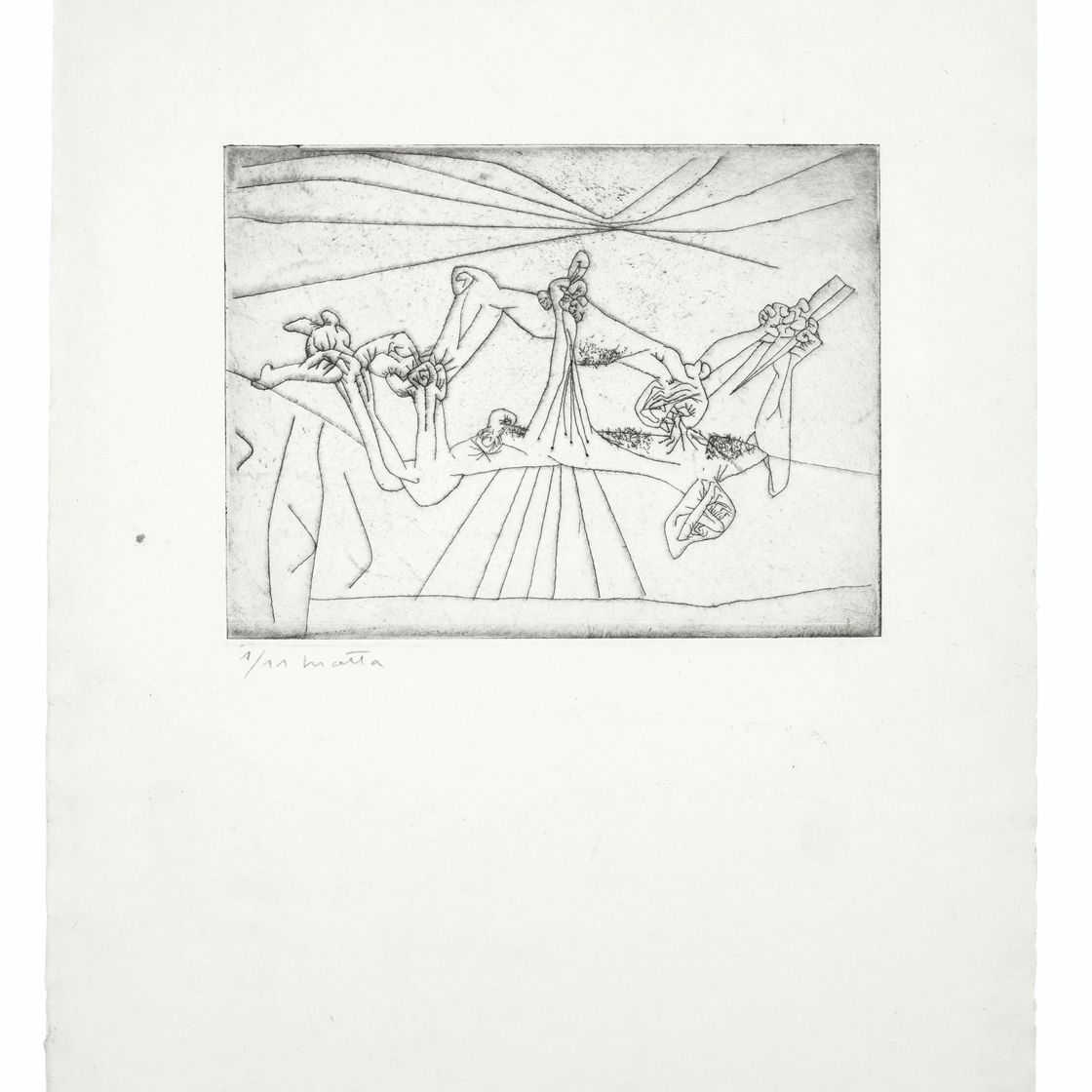 Roberto Matta — Новая школа : одиннадцать тарелок, изображение 5
