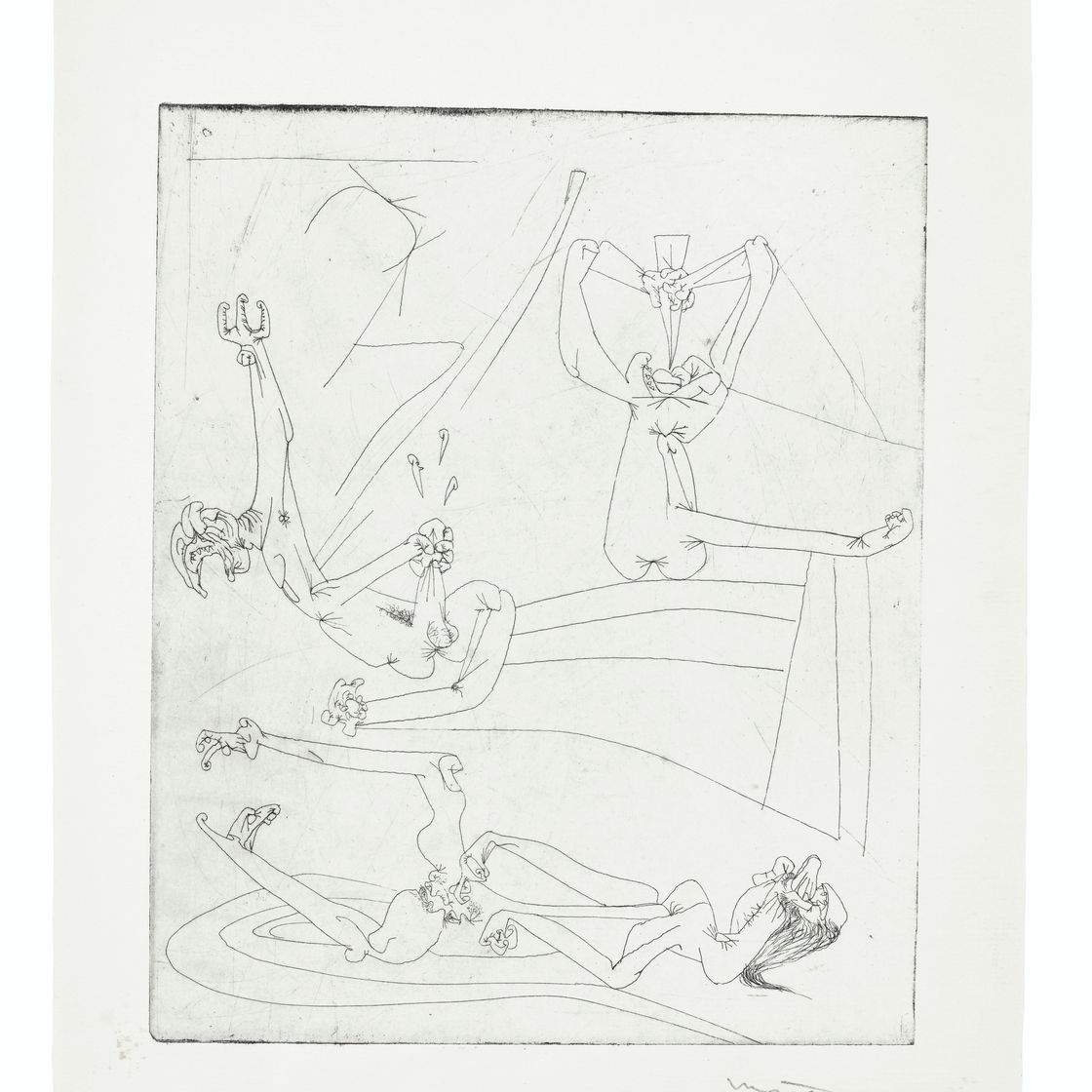 Roberto Matta — Новая школа : одиннадцать тарелок, изображение 6