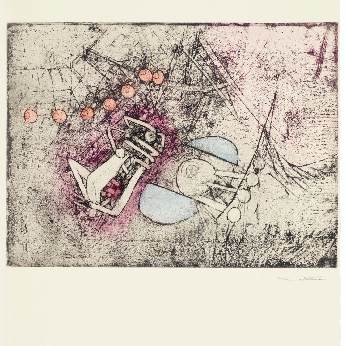 Roberto Matta — Приходите, чтобы узнать, что значимо, Эдвард Мейер, Лозанна, 1962, изображение 5