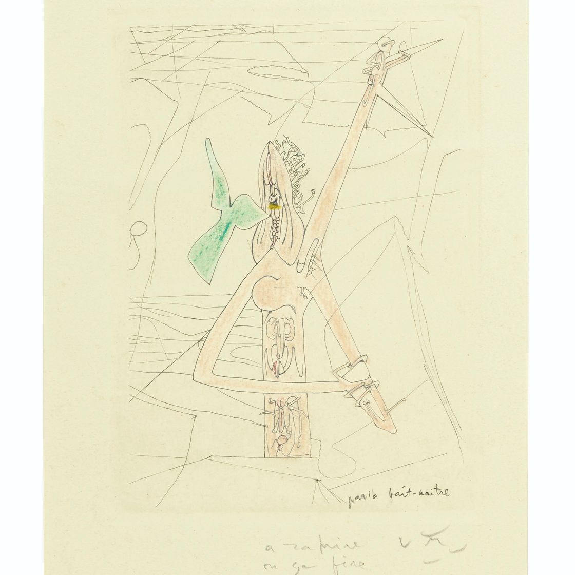 Roberto Matta — Как наживка, из "Манифеста сюрреализма", представляющего собой пролог к тройственному манифесту сюрреализма.