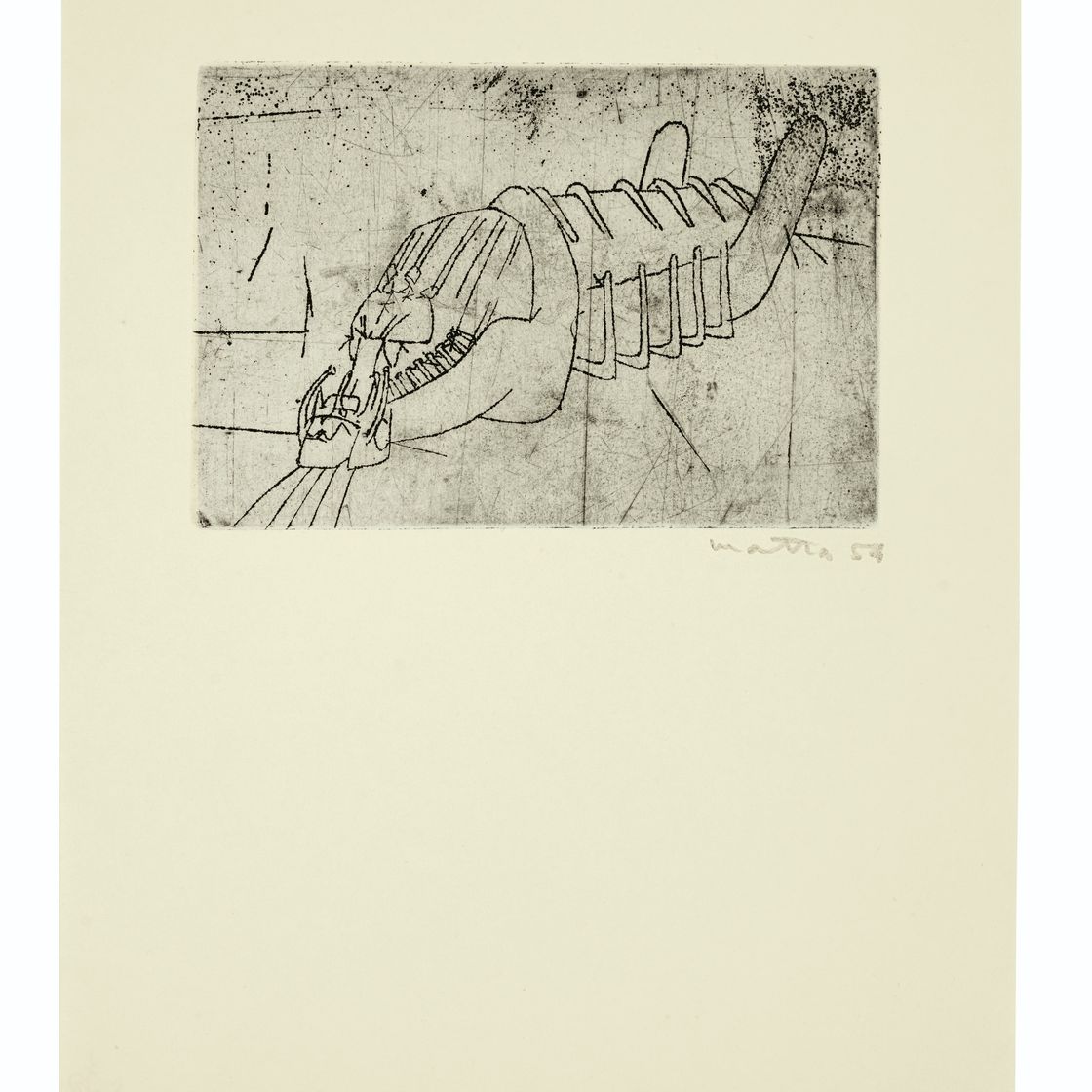 Roberto Matta — Аттулима : две тарелки, изображение 2