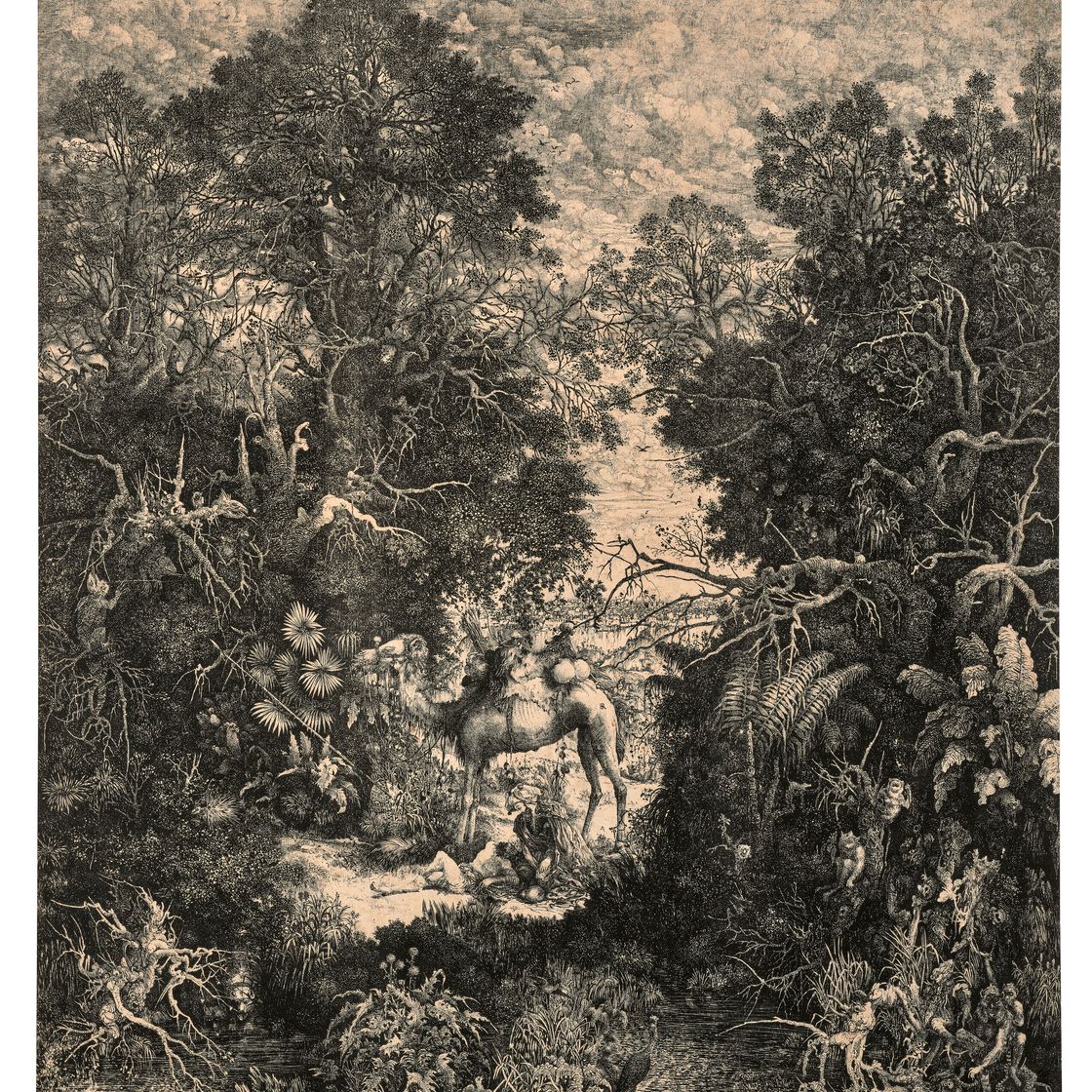 Rodolphe Bresdin — Добрый Самаритянин