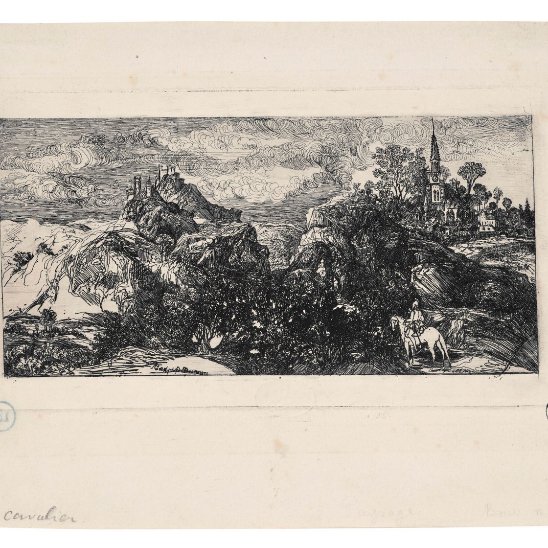 Rodolphe Bresdin — Возвращение кавалера
