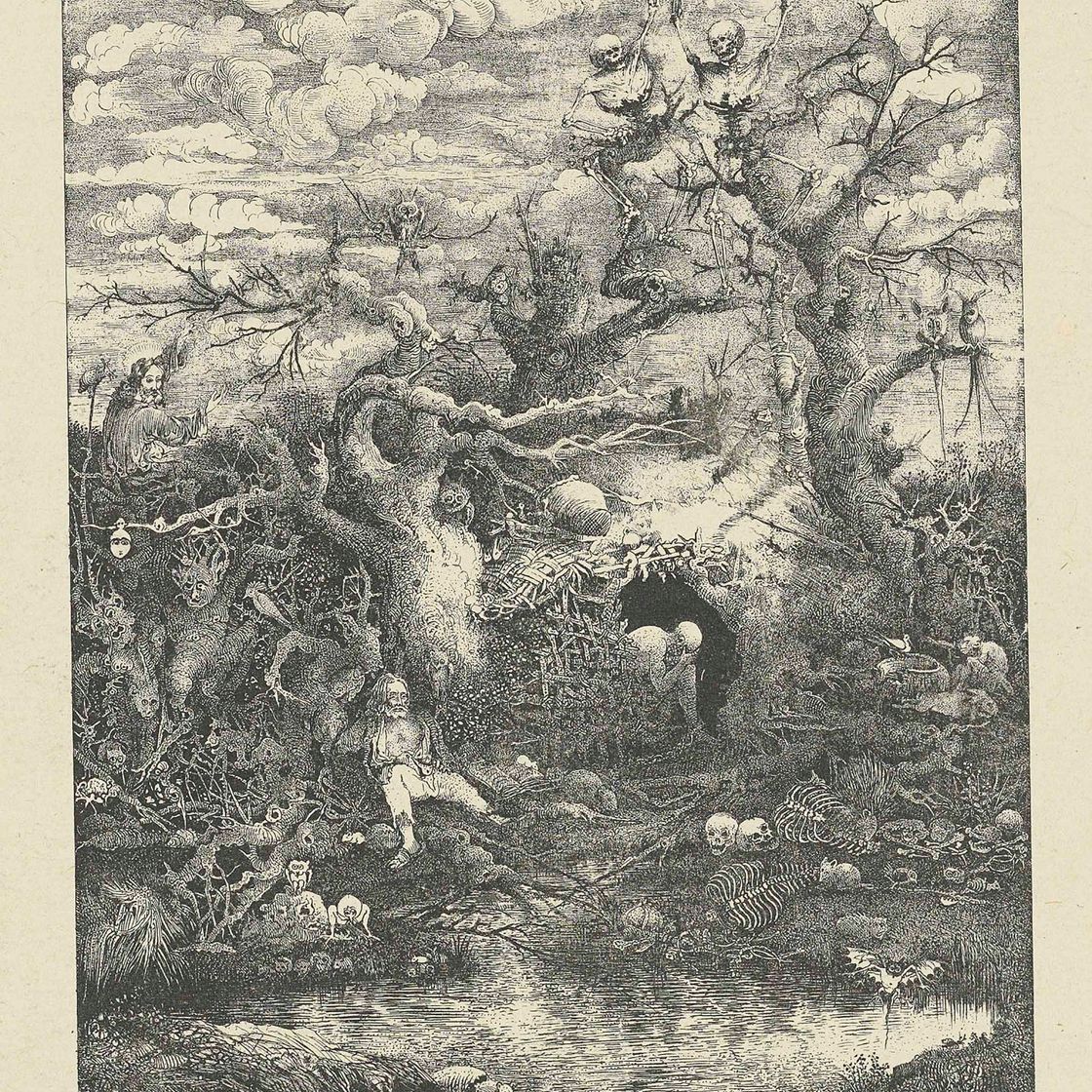 Rodolphe Bresdin — Комедия смерти