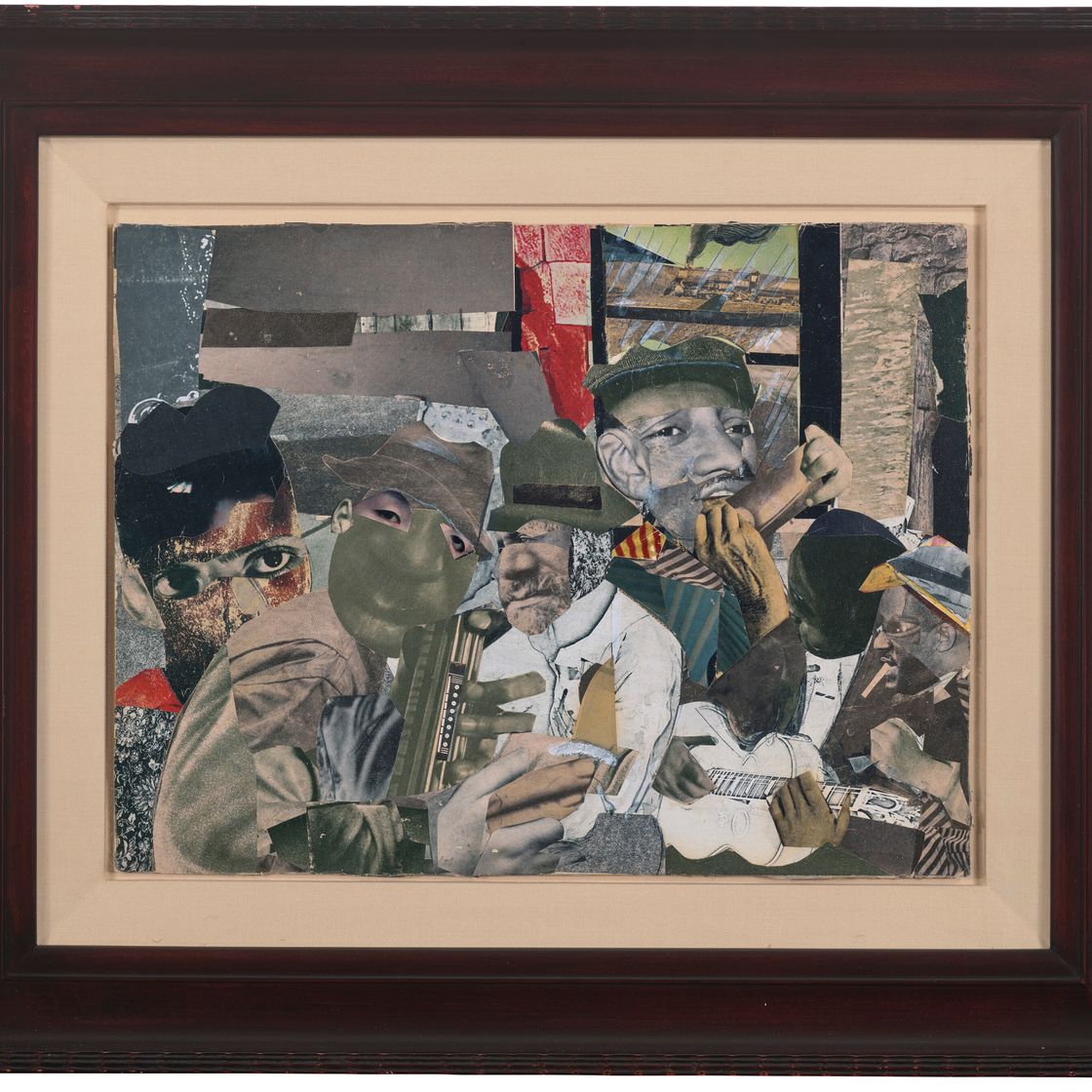 Romare Bearden — Блюз со свистком поезда: II, изображение 2