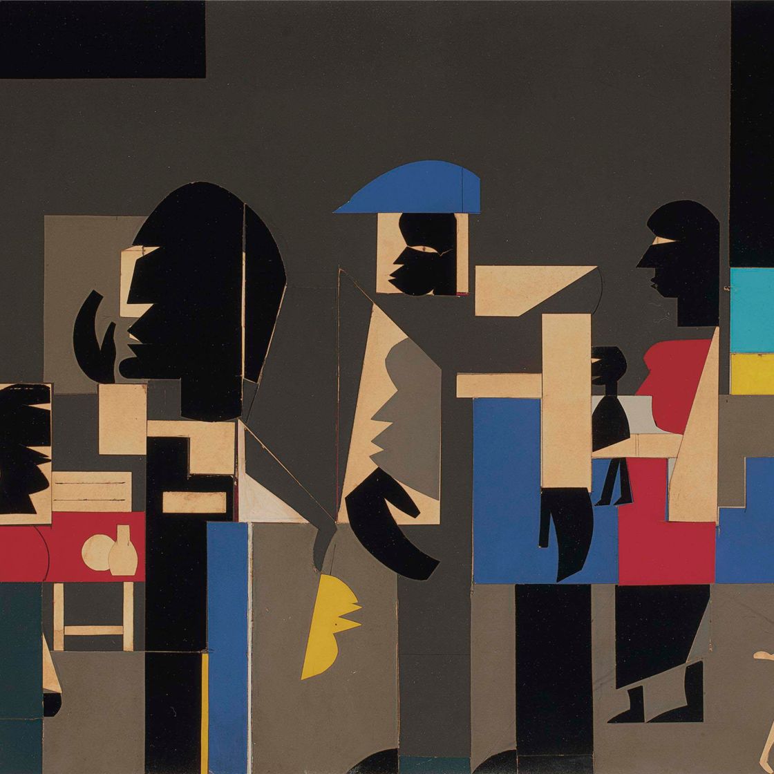 Romare Bearden — Интерьер
