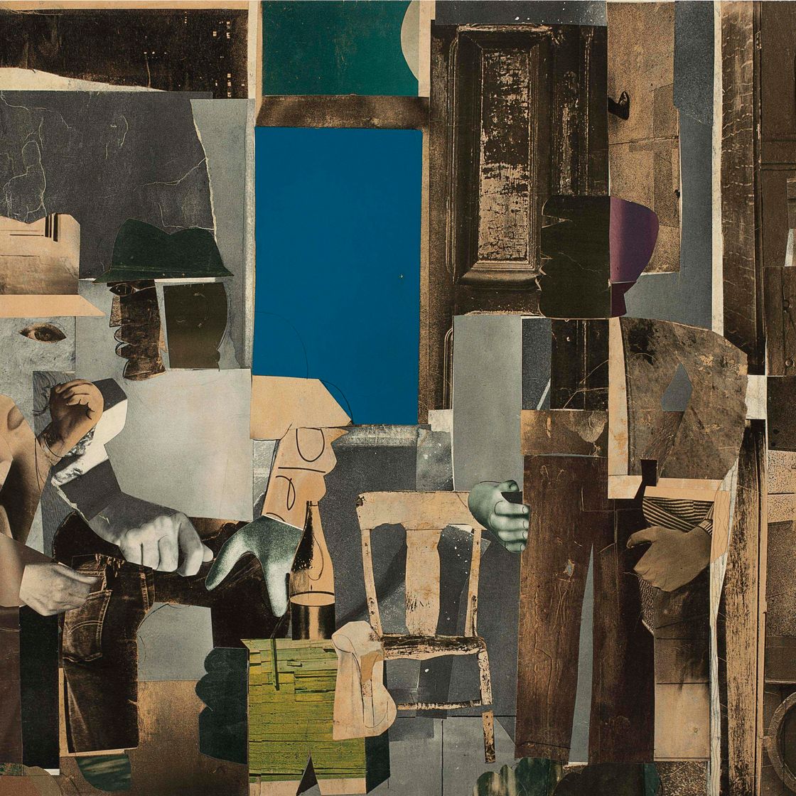 Romare Bearden — Серый интерьер