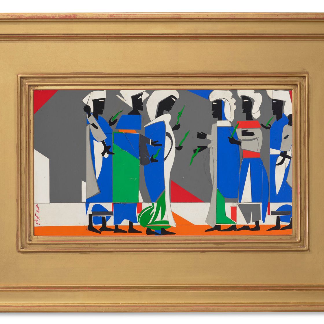 Romare Bearden — Процессия, изображение 2