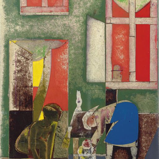 Romare Bearden — Весеннее утро