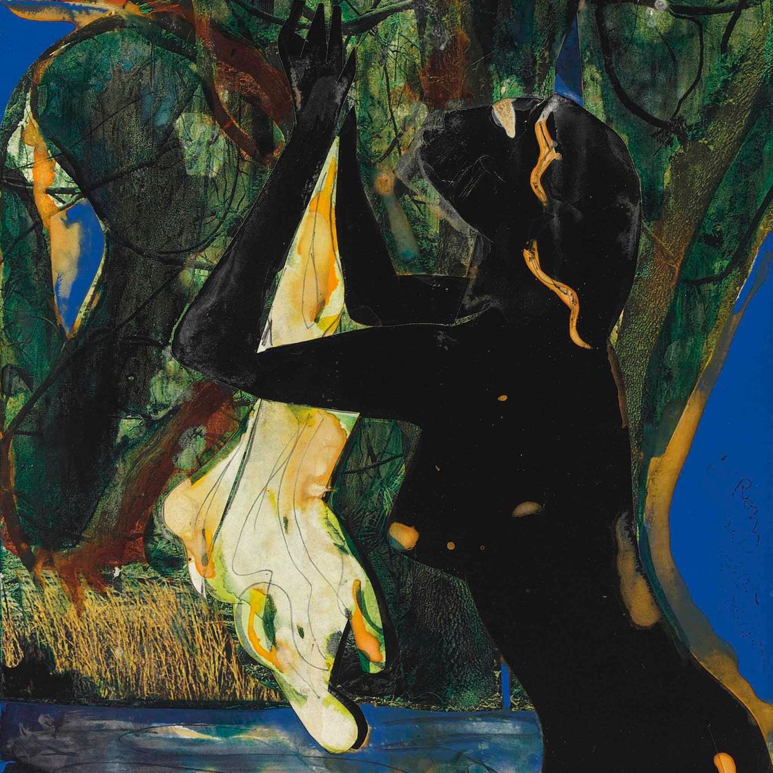 Romare Bearden — Купальщица из Мекленбурга