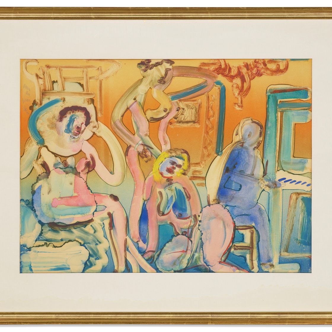 Romare Bearden — Из блюза (Второй припев): Новый Орлеан: Сторивилль: Профессор