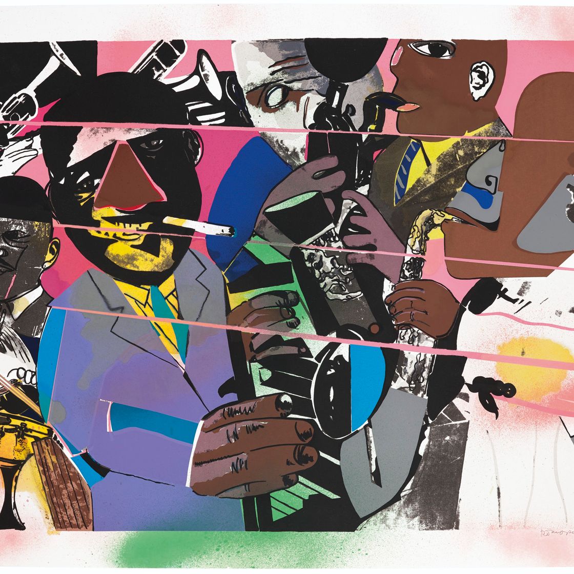 Romare Bearden — Джаз II