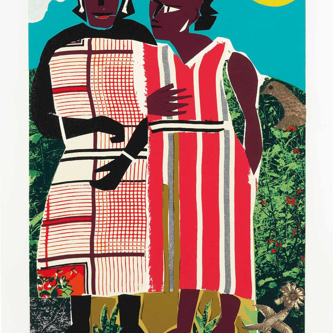 Romare Bearden — Две женщины
