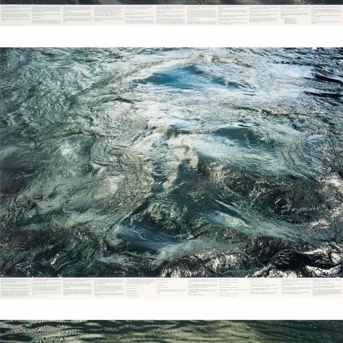 Roni Horn — Тихая вода (например, река Темза) Изображения C, J, N