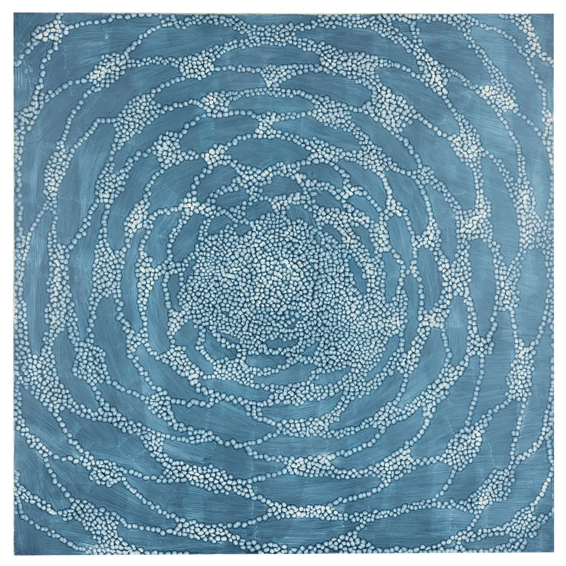 Ross Bleckner — Синяя сетка