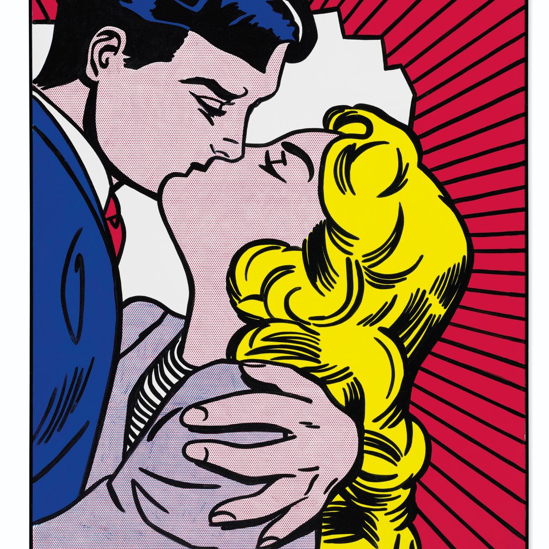 Roy Lichtenstein — Поцелуй III