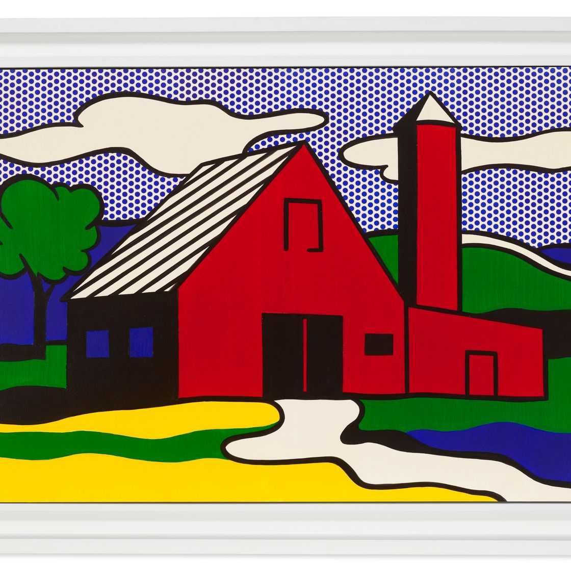 Roy Lichtenstein — Красный Амбар I, изображение 2