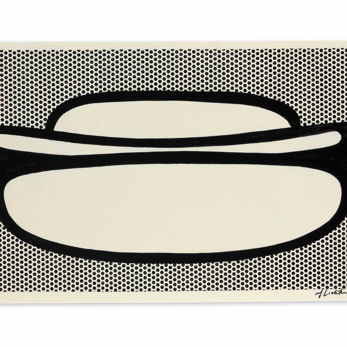 Roy Lichtenstein — хот-дог