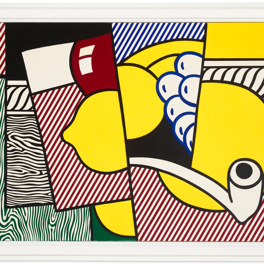 Roy Lichtenstein — Кубистический натюрморт, изображение 2